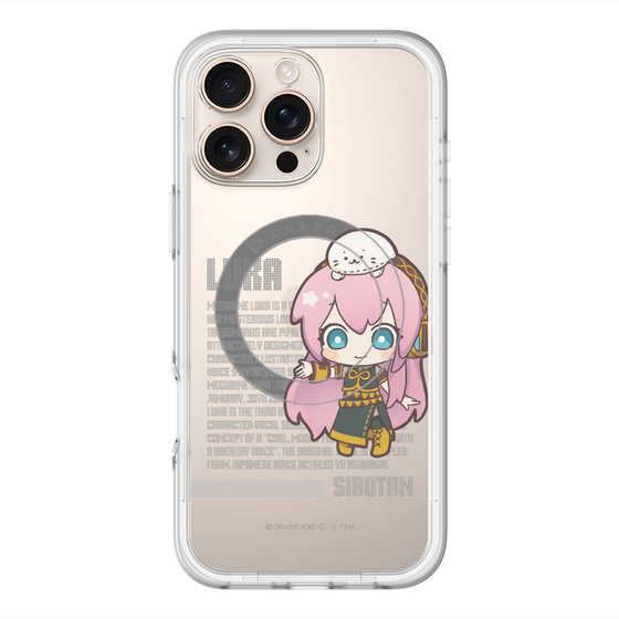 スリムプロテクションプレミアムケース with MagSafe［ しろたん×初音ミク - 巡音ルカ - デジタルコード ］