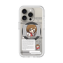 スリムプロテクションプレミアムケース with MagSafe［ しろたん×初音ミク - MEIKO - インフォグラフィック ］