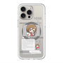 スリムプロテクションプレミアムケース with MagSafe［ しろたん×初音ミク - MEIKO - インフォグラフィック ］