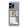 スリムプロテクションプレミアムケース with MagSafe［ しろたん×初音ミク - MEIKO - インフォグラフィック ］