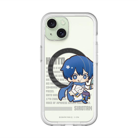 スリムプロテクションプレミアムケース with MagSafe［ しろたん×初音ミク - KAITO - デジタルコード ］