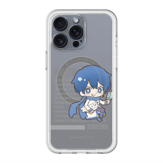スリムプロテクションプレミアムケース with MagSafe［ しろたん×初音ミク - KAITO - デジタルコード ］