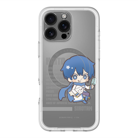 スリムプロテクションプレミアムケース with MagSafe［ しろたん×初音ミク - KAITO - デジタルコード ］