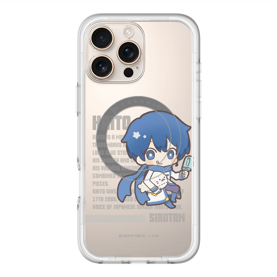 スリムプロテクションプレミアムケース with MagSafe［ しろたん×初音ミク - KAITO - デジタルコード ］