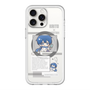 スリムプロテクションプレミアムケース with MagSafe［ しろたん×初音ミク - KAITO - インフォグラフィック ］