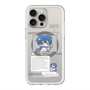 スリムプロテクションプレミアムケース with MagSafe［ しろたん×初音ミク - KAITO - インフォグラフィック ］