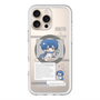 スリムプロテクションプレミアムケース with MagSafe［ しろたん×初音ミク - KAITO - インフォグラフィック ］