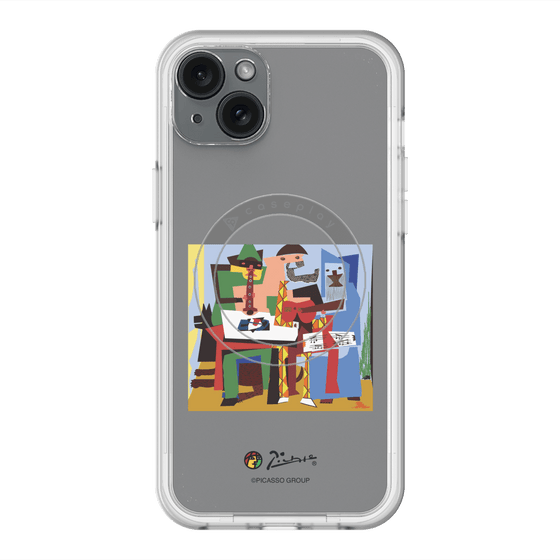 スリムプロテクションプレミアムケース with MagSafe［ PICASSO - Three Musicians ］