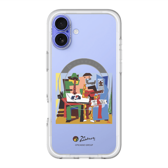 スリムプロテクションプレミアムケース with MagSafe［ PICASSO - Three Musicians ］