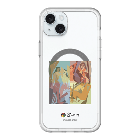 スリムプロテクションプレミアムケース with MagSafe［ PICASSO - Les Demoiselles d'Avignon ］