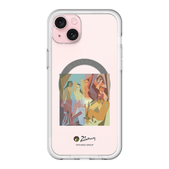 スリムプロテクションプレミアムケース with MagSafe［ PICASSO - Les Demoiselles d'Avignon ］