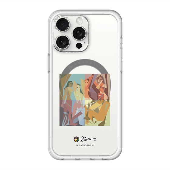 スリムプロテクションプレミアムケース with MagSafe［ PICASSO - Les Demoiselles d'Avignon ］