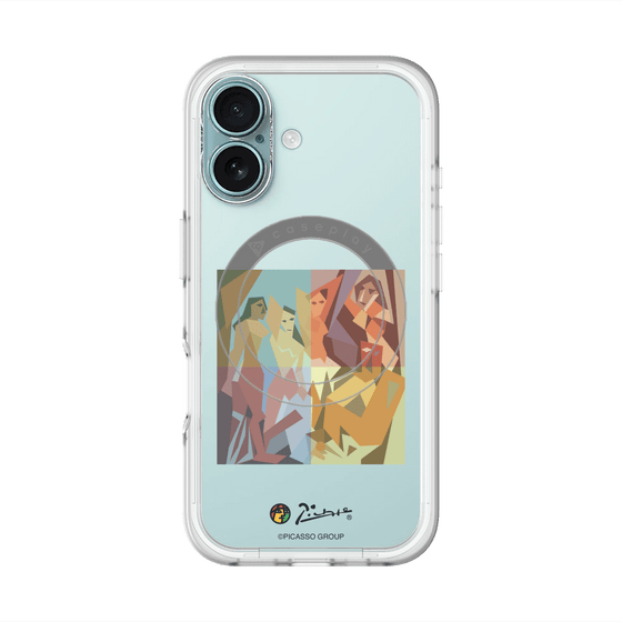 スリムプロテクションプレミアムケース with MagSafe［ PICASSO - Les Demoiselles d'Avignon ］