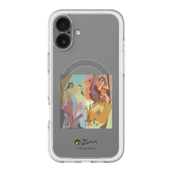 スリムプロテクションプレミアムケース with MagSafe［ PICASSO - Les Demoiselles d'Avignon ］