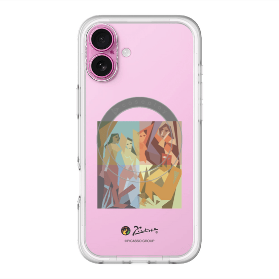 スリムプロテクションプレミアムケース with MagSafe［ PICASSO - Les Demoiselles d'Avignon ］