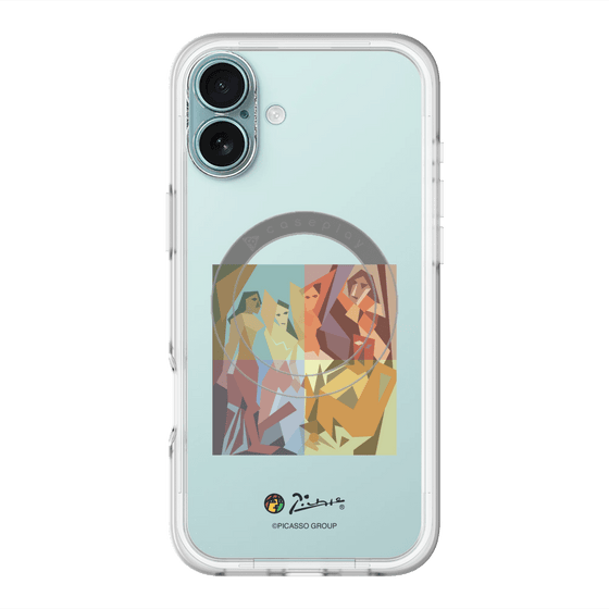 スリムプロテクションプレミアムケース with MagSafe［ PICASSO - Les Demoiselles d'Avignon ］