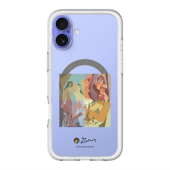 スリムプロテクションプレミアムケース with MagSafe［ PICASSO - Les Demoiselles d'Avignon ］