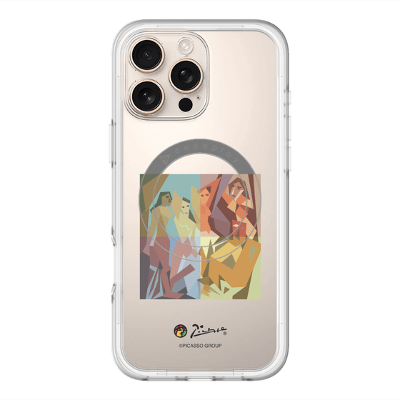 スリムプロテクションプレミアムケース with MagSafe［ PICASSO - Les Demoiselles d'Avignon ］
