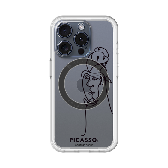 スリムプロテクションプレミアムケース with MagSafe［ PICASSO - Self-Portrait ］