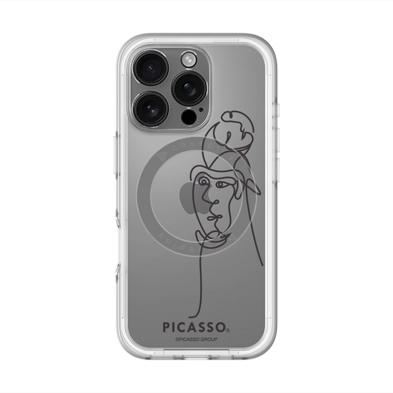 スリムプロテクションプレミアムケース with MagSafe［ PICASSO - Self-Portrait ］