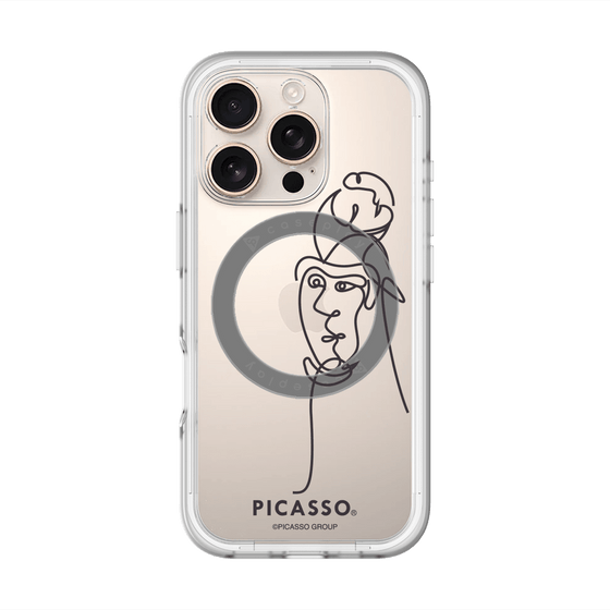 スリムプロテクションプレミアムケース with MagSafe［ PICASSO - Self-Portrait ］