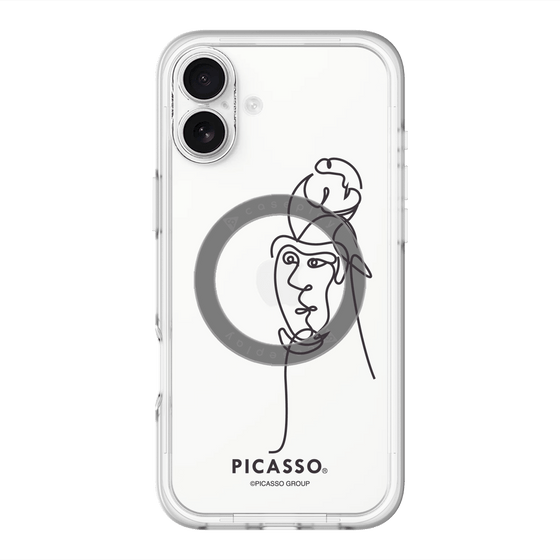 スリムプロテクションプレミアムケース with MagSafe［ PICASSO - Self-Portrait ］