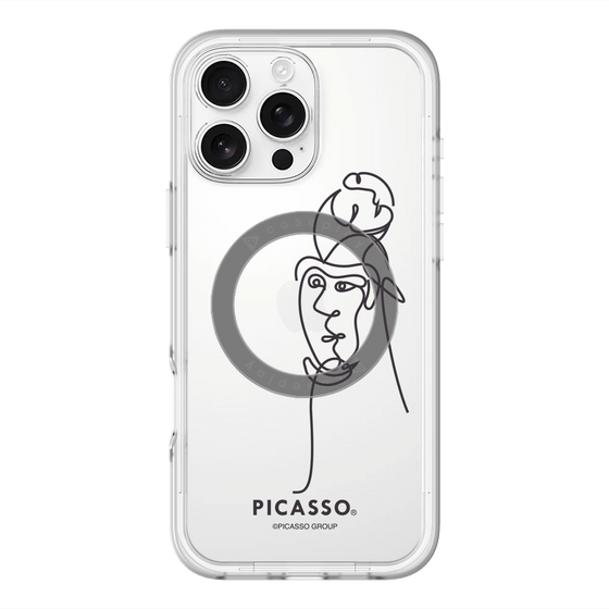 スリムプロテクションプレミアムケース with MagSafe［ PICASSO - Self-Portrait ］