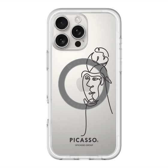 スリムプロテクションプレミアムケース with MagSafe［ PICASSO - Self-Portrait ］