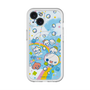 スリムプロテクションプレミアムケース with MagSafe［ ぷくぷくあわわちゃん - レインボー ］