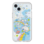 スリムプロテクションプレミアムケース with MagSafe［ ぷくぷくあわわちゃん - レインボー ］