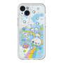 スリムプロテクションプレミアムケース with MagSafe［ ぷくぷくあわわちゃん - レインボー ］