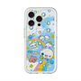 スリムプロテクションプレミアムケース with MagSafe［ ぷくぷくあわわちゃん - レインボー ］