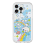 スリムプロテクションプレミアムケース with MagSafe［ ぷくぷくあわわちゃん - レインボー ］