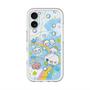 スリムプロテクションプレミアムケース with MagSafe［ ぷくぷくあわわちゃん - レインボー ］