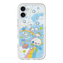 スリムプロテクションプレミアムケース with MagSafe［ ぷくぷくあわわちゃん - レインボー ］