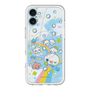 スリムプロテクションプレミアムケース with MagSafe［ ぷくぷくあわわちゃん - レインボー ］