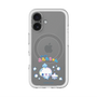 スリムプロテクションプレミアムケース with MagSafe［ ぷくぷくあわわちゃん - 仲良し ］