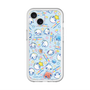 スリムプロテクションプレミアムケース with MagSafe［ ぷくぷくあわわちゃん - 総柄 ］
