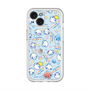 スリムプロテクションプレミアムケース with MagSafe［ ぷくぷくあわわちゃん - 総柄 ］
