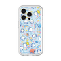 スリムプロテクションプレミアムケース with MagSafe［ ぷくぷくあわわちゃん - 総柄 ］
