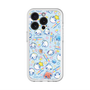 スリムプロテクションプレミアムケース with MagSafe［ ぷくぷくあわわちゃん - 総柄 ］