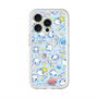 スリムプロテクションプレミアムケース with MagSafe［ ぷくぷくあわわちゃん - 総柄 ］