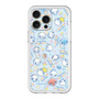 スリムプロテクションプレミアムケース with MagSafe［ ぷくぷくあわわちゃん - 総柄 ］