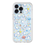 スリムプロテクションプレミアムケース with MagSafe［ ぷくぷくあわわちゃん - 総柄 ］