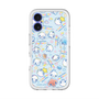 スリムプロテクションプレミアムケース with MagSafe［ ぷくぷくあわわちゃん - 総柄 ］
