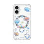スリムプロテクションプレミアムケース with MagSafe［ ぷくぷくあわわちゃん - ステッカー ］
