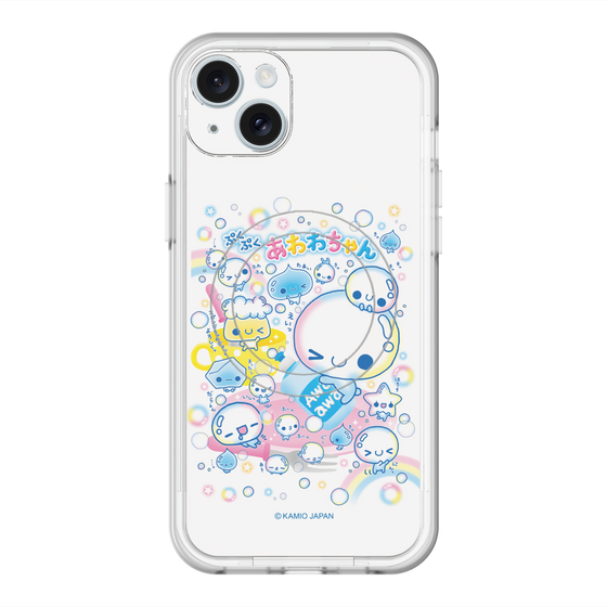 スリムプロテクションプレミアムケース with MagSafe［ ぷくぷくあわわちゃん - あわあわ ］