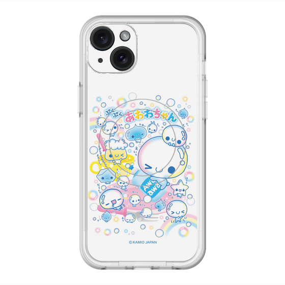 スリムプロテクションプレミアムケース with MagSafe［ ぷくぷくあわわちゃん - あわあわ ］