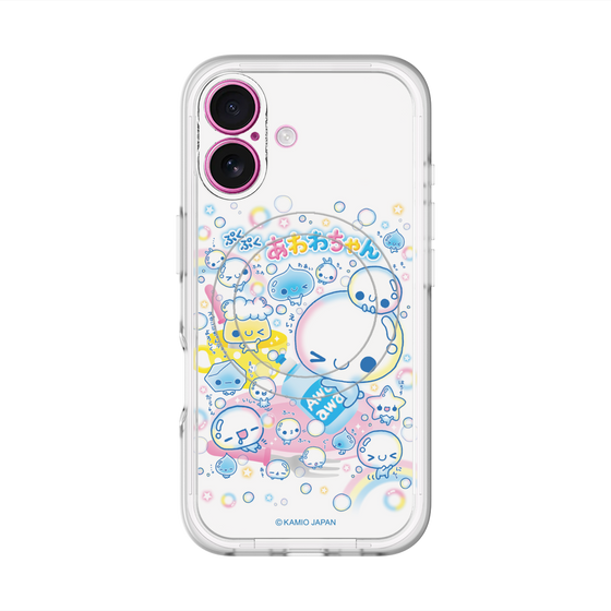 スリムプロテクションプレミアムケース with MagSafe［ ぷくぷくあわわちゃん - あわあわ ］