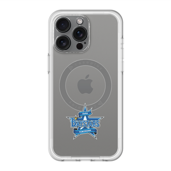 スリムプロテクションプレミアムケース with MagSafe［ 横浜DeNAベイスターズ - プライマリーマーク - クリア ］
